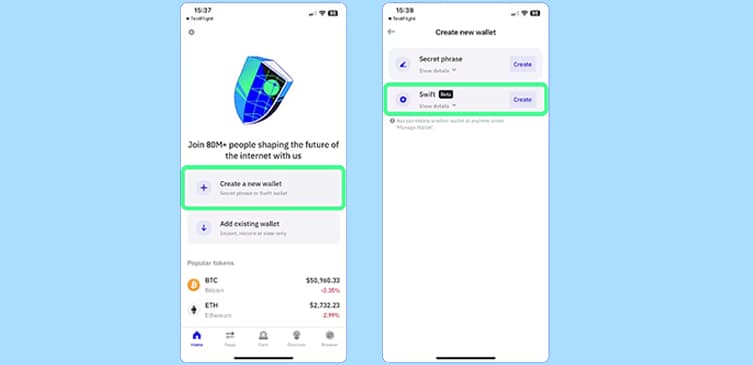 اضافه کردن سوئیفت به تراست ولت